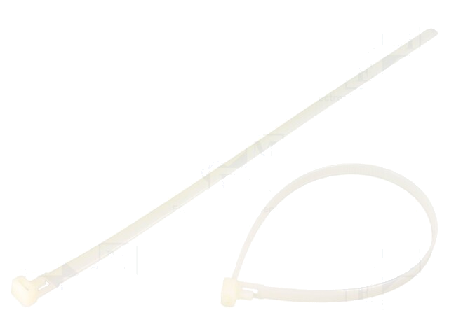 Kabelbinder; losmaakbaar; L: 300mm; W: 7,6mm; polyamide; 230N Kabelbinder; losmaakbaar; L: 300mm; W: 7,6mm; polyamide; 230N